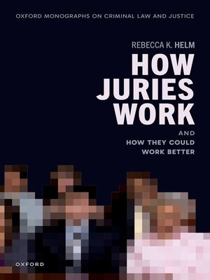 cover image of How Juries Work